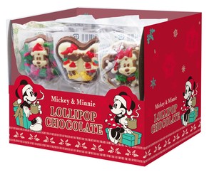 【2024XM予約！数量限定！】ミッキー&ミニー / クリスマス ロリポップチョコレート