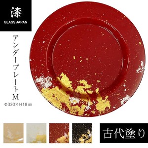 Red Limited edition GLASS JAPAN Under Plate Glass Japan