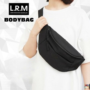 LRM 隠しジップ ウェストバッグ ボディバッグ ビジカジ スマホポケット 収納便利