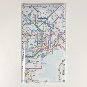 鉄道路線図　チケットホルダー首都圏日本語