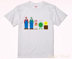 【キノコクマ】ユニセックスTシャツ