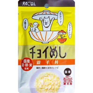 [わんわん] チョイめし 親子丼 80g【6月特価品】