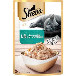 ［マース］シーバ リッチ お魚にかつお節添え 35g