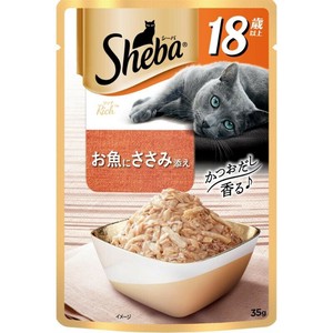 ［マース］シーバ リッチ 18歳以上 お魚にささみ添え 35g