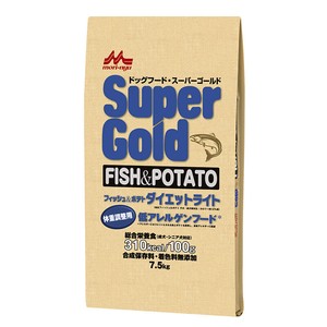 スーパーゴールド フィッシュ＆ポテト ダイエットライト 7.5kg【5月特価品】