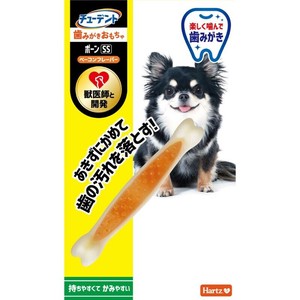 [住商アグロ] チューデント 歯みがきおもちゃ ボーンSS ベーコンフレーバー