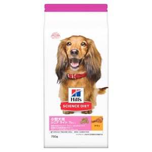 [日本ヒルズ] サイエンス・ダイエット シニアライト 小型犬用 肥満傾向の高齢犬用 750g