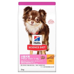 [日本ヒルズ] サイエンス・ダイエット ライト 小型犬用 肥満傾向の成犬用 3kg