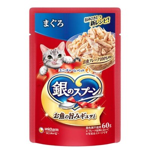 [ユニ・チャーム] 銀のスプーンパウチ まぐろ 60g