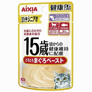 ［アイシア］健康缶パウチ 15歳からのとろとろまぐろペースト4 0g
