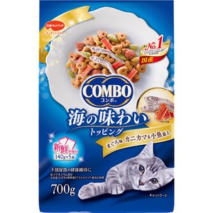[日本ペットフード] コンボ キャット まぐろ味・カニカマ・小魚添え 700g【5月特価品】