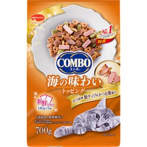 コンボ キャット かつお味・鮭チップ・かつお節添え 700g【6月特価品】
