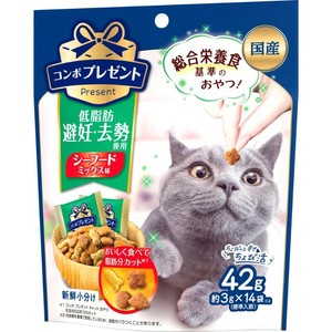 [日本ペットフード] コンボ プレゼント キャット おやつ 低脂肪 42g