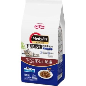 [ペットライン] メディファス 7歳から フィッシュ味 1.5kg（250g×6）
