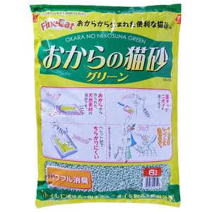 [常陸化工] ON-G6 おからの猫砂 グリーン 6L 犬猫 衛生用品 猫砂