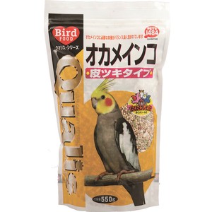 [ペッズイシバシ] クオリス オカメインコ 皮ツキタイプ 550g