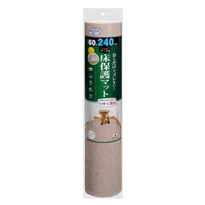 ［サンコー］おくだけ吸着 ペット用床保護マット 60×240cm ベージュ