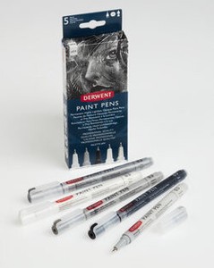 Glass Plastic pen DERWENT Paint pen Pallet
