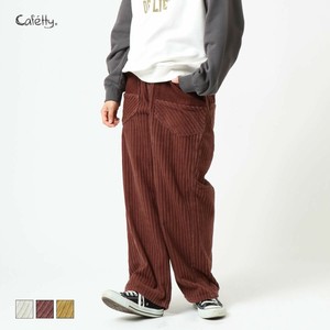 【SALE・暖・再値下げ】BIGポケコーデュロイワイド Cafetty/CF0380