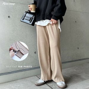 Full-Length Pant Waist Wide Pants