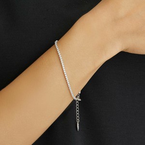 Cubic Zirconia Bracelet Jewelry Made in Japan
