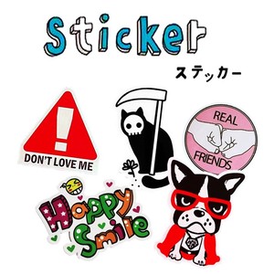 Stickers Sticker Love French Bulldog Smile