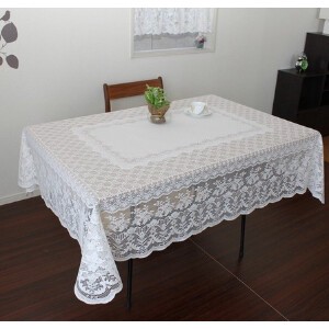 Tablecloth Water-Repellent Finish 140cm x 140cm Made in Japan