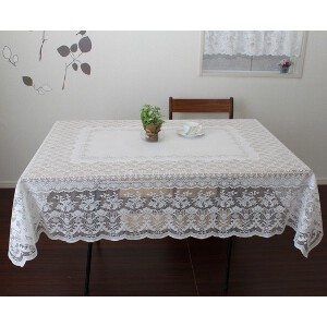 Tablecloth Water-Repellent Finish 140cm x 180cm Made in Japan