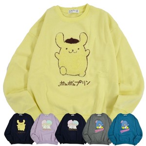 Design Mix Sanrio Sweatshirt Fleece Raised Back