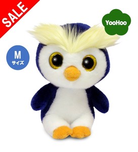 ★ 大特価SALE ★ 在庫限り/ユーフーアンドフレンズ　イワトビペンギン(Skipee)　M　ぬいぐるみ