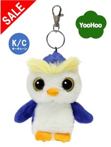 ★ 大特価SALE ★ 在庫限り/ユーフーアンドフレンズ　イワトビペンギン　キーチェーン　ぬいぐるみ