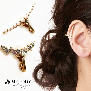 金耳夹 耳夹 宝石 珍珠 日本制造