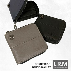 Bifold Wallet Mini Wallet Rings L.R.M Compact Men's Drop