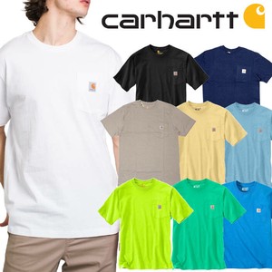 【carhartt】(カーハート) Workwear Pocket SS T Shirt / 半袖 ポケット Tシャツ　9色 K87