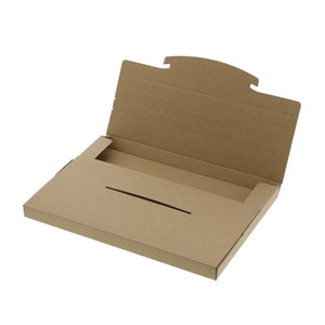 ヘイコー 箱 ラクポスBOX 265-20 クラフト 段ボール 10枚