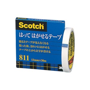 811−3−12　はってはがせるテープ　12×30