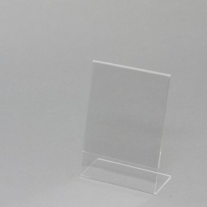 アクリルサインホルダー　L字片面　A6　縦