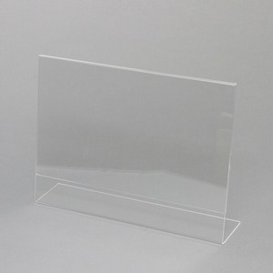 アクリルサインホルダー　L字片面　A4　横