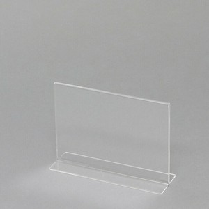 アクリルサインホルダー　T字両面　A6　横