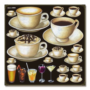 4868　デコシール　各種コーヒー