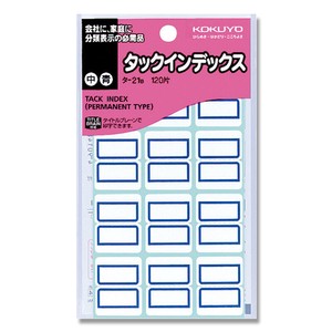 タ−21B　タックインデックス