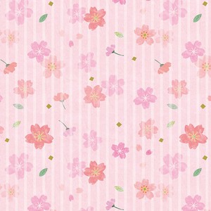 ヘイコー ギフト 包装紙 半才 透かし桜 50枚