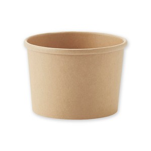 ヘイコー 食品容器 未晒フードカップ 深型 235ml 25個