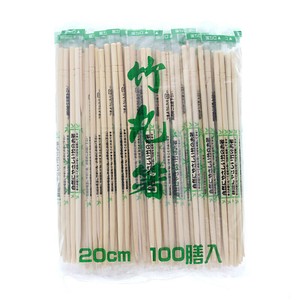 OP完封竹丸箸　5mm×20cm　楊枝入