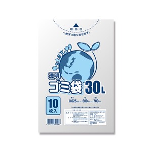 スワン ゴミ袋 LD 透明 30L025 30L 10枚