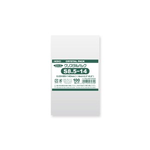 ヘイコー OPP袋 クリスタルパック S 8.5-14 100枚