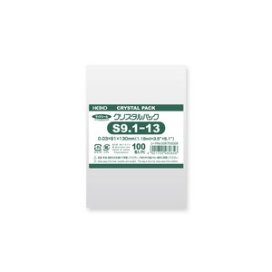 ヘイコー OPP袋 クリスタルパック S 9.1-13 100枚