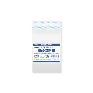 ヘイコー OPP袋 クリスタルパック T 9-12 100枚