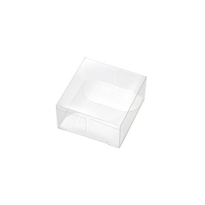 【ギフトボックス】 ヘイコー PVC クリスタルボックス V-5 無地 10枚