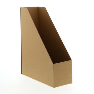 ヘイコー　ファイルBOX　A4縦　クラフト無地